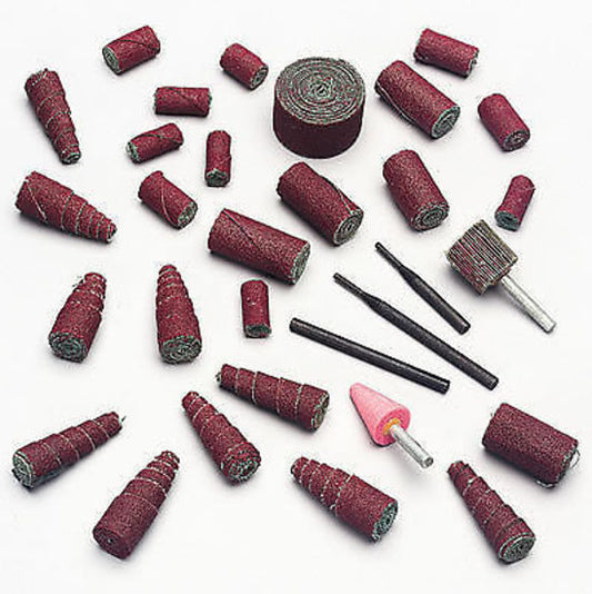 Mr Gasket MG4362 Deluxe Engine Port Polishing Kit 36 Pieces