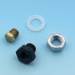 Universal Transmission Oil Pan Drain Plug Kit 1/2"-20 Thread Mr Gasket MG4470