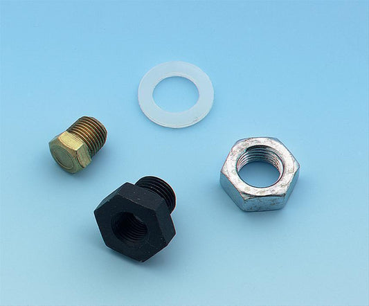 Universal Transmission Oil Pan Drain Plug Kit 1/2"-20 Thread Mr Gasket MG4470