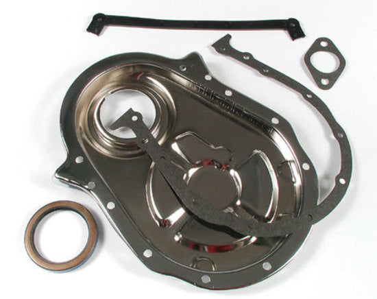 Mr Gasket MG4595 Chrome Timing Cover (Suit Small Block Chevy 1955-87)