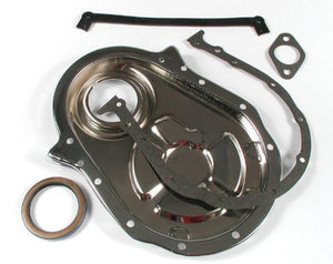 Mr Gasket MG4595 Chrome Timing Cover (Suit Small Block Chevy 1955-87)