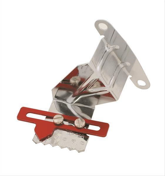Mr Gasket MG4597 7" Chrome Plated Timing Tab Adjustable Pointer Suit Chev Sb V8