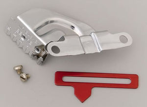 Chev big block Mark IV 396-454 C.I.D. V8 8" Chrome Plated Timing Tab Adjustable Pointer Suit Bb Mr Gasket MG4599