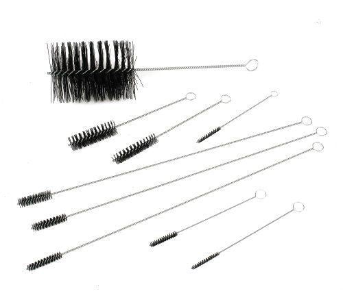 Mr Gasket MG5192 Engine Cleaning Brush Kit Complete Set 9 Brushes 1/4" To 5" Dia