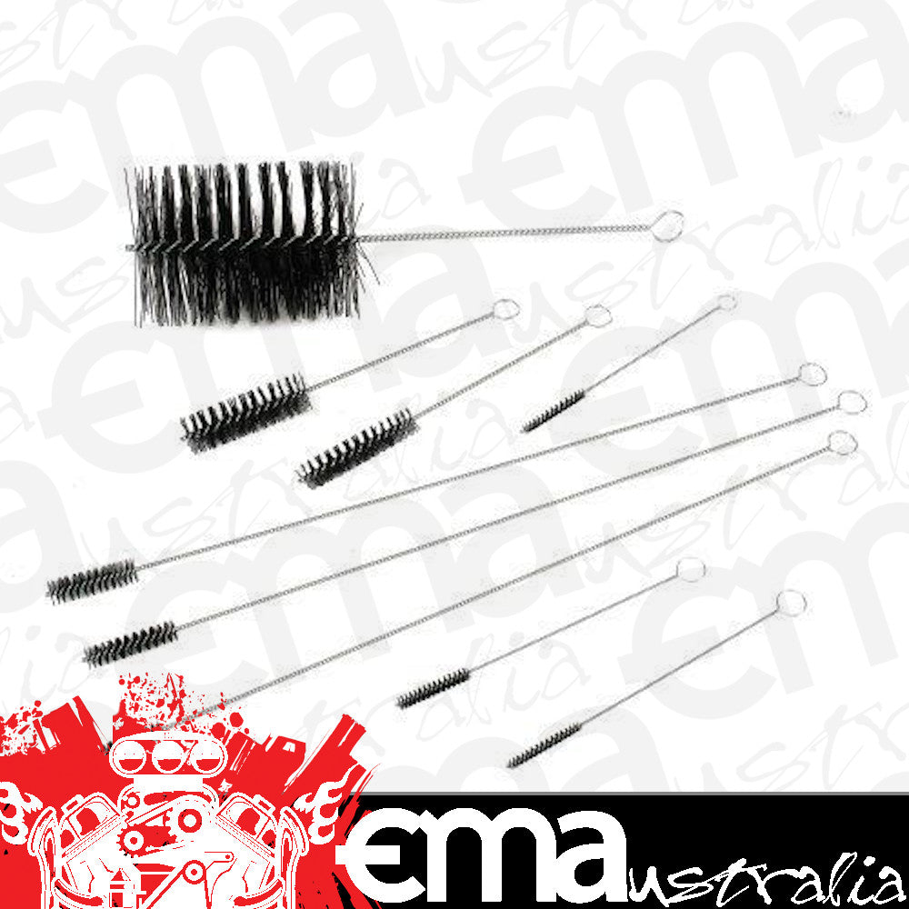 Mr Gasket MG5192 Engine Cleaning Brush Kit Complete Set 9 Brushes 1/4" To 5" Dia