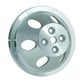 Mr Gasket MG5310 Billet Style Aluminium Water Pump Pulley - Single Groove (Suit Small Block Chevy w/ Short Water Pump 1955-68)