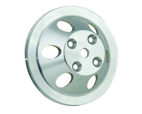 Mr Gasket MG5314 Billet Alloy Long Water Pump Pulley , 1-Groove Suit Chev Sb V8