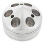 Mr Gasket MG5320 Billet Style Aluminium Alternator Pulley w/ Nose Piece - Single Groove (Suit Small Block Chevy)