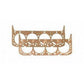 Suit Chevy small block V8 1957-91 (Except 305 Lightweight Head) Chev Sb 57-91 Copper Gaskets 4.050"Bore.043" (Each) Mr Gasket MG5360