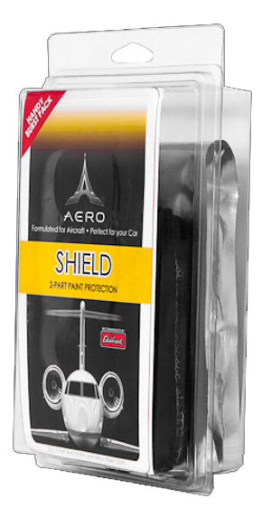 AERO International AERO5889 Shield Catalyzed 2-Part Paint Protectant 1 Gallon 2-Part Burst Pack And Micro Fiber Applicator