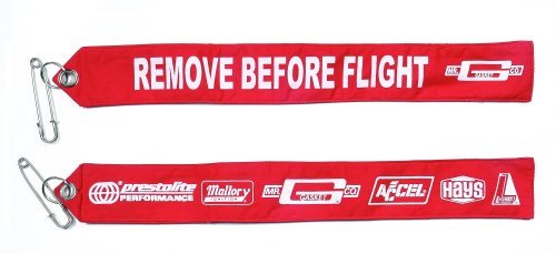 Mr Gasket MG6001 Parachute Safety Flag "Remove Before Flight"