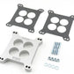 Mr Gasket MG6006 Alloy 1" Carburetor Spacer Kit 4-Hole Square Bore