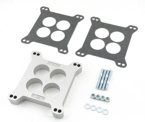 Mr Gasket | MG6006 | Alloy 1" Carburetor Spacer Kit 4-Hole Square Bore
