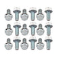 Chev big block Mark IV 396-454 C.I.D. & Gen V/VI 454 C.I.D. V8 Oil Pan Bolt Kit Hex Head Suit Bb Mr Gasket MG6086