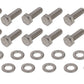 Mr Gasket MG60910G Gm Ls Rear Cover Bolt Set Stainless Steel