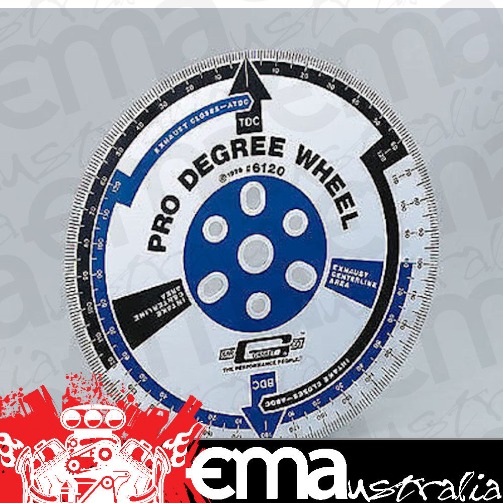 Mr Gasket MG6120 11" Universal Pro Degree Wheel Most Chev,Ford,Chrys