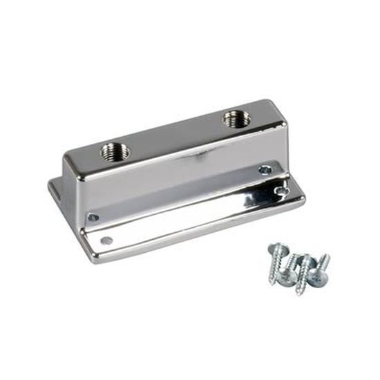 Mr Gasket MG6150 "T" Style Fuel Block - 1 X 3/8" Npt Inlet, Dual 1/4" Npt Outlet