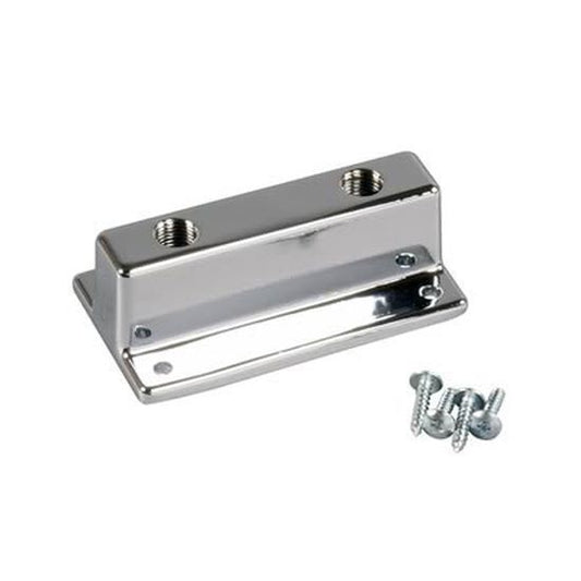 Mr Gasket MG6150 "T" Style Fuel Block - 1 X 3/8" Npt Inlet, Dual 1/4" Npt Outlet