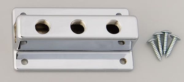 Mr Gasket MG6151 "T" Style Fuel Block - 1 X 3/8" Npt Inlet, 3 X 1/4" Npt Outlets