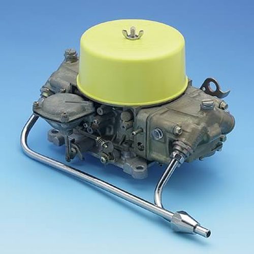 Mr Gasket MG6413 Polyethylene Carburetor Hat Blue Fits 5-1/8" Carburetor