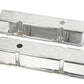 Mr Gasket MG6867G Polished Flamed Alloy Rocker Covers Chev Small Block Tall