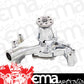 Mr Gasket MG7012 Steel Mechanical Long Water Pump Chrome Suit Chev Sb 262-400