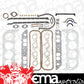 Mr Gasket MG7106 Chev 396 402 427 454 Oval Rebuilder Overhaul Full Gasket Set