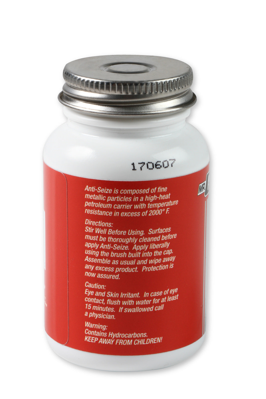 Mr Gasket MG78070G Anti-Seize Copper 4 Oz Jar w/ Brush