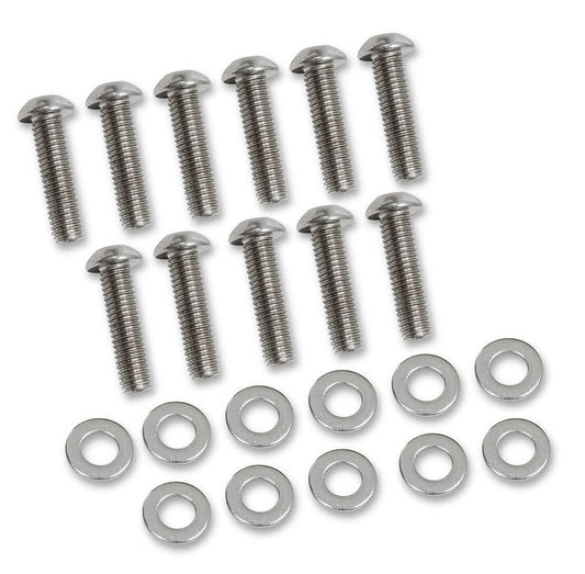 Mr Gasket MG90920G Mg60920G Gm Ls Valley Cover Bolt Set Stainless Steel