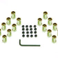Mr Gasket MG920 Sure-Lock Rocker Arm Nuts .603" Shank Od 3/8" Stud
