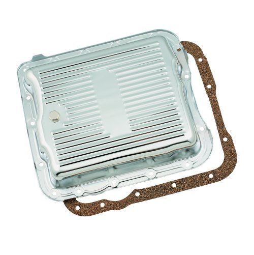 Mr Gasket MG9732 Chrome Automatic Transmission Pan (Suit Th700R4 Stock Depth)