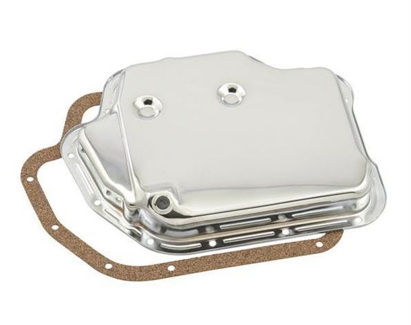 Mr Gasket MG9762 Chrome Transmission Pan Suit Gm Th400 Stock Depth