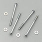 Mr Gasket MG9822 Chrome Button Head Valve Cover Bolts Chev Sb 1/4"-20Mm