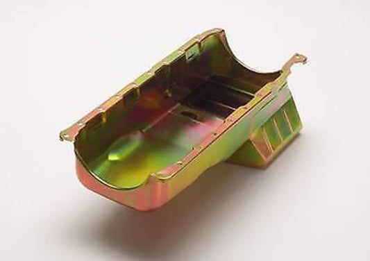 Milodon MIL30975 Street/Strip 6 Qt Oil Pan suit Chev BB 454 V8 Gold Iridite 1 Pc