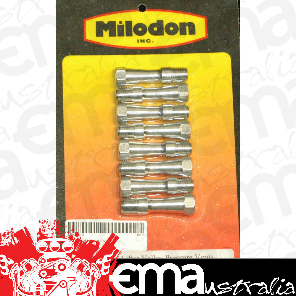 Milodon MIL23110 Lifter Valley Pressure Vents 1/4" Npt Chev SB