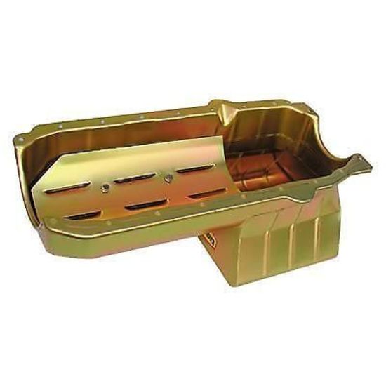 Milodon MIL30907 Low Profile 6Qt Oil Pan Chev SB Stroker Dart SHP Rh Dipstick
