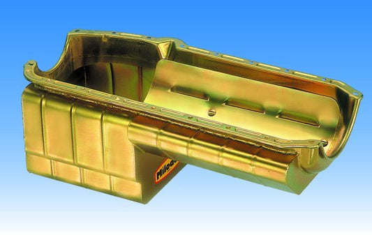 Milodon MIL31167 Chev Small Block 262-400 Gold Iridite 5 Quart Drag Pan