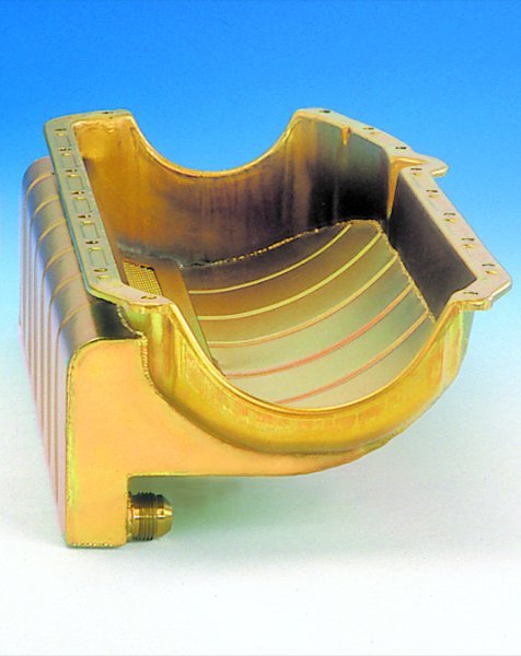 Milodon MIL31700 SB Chev Dry Sump Pan Lh Dipstick Pre 1979 Block 5" Deep Reservoir