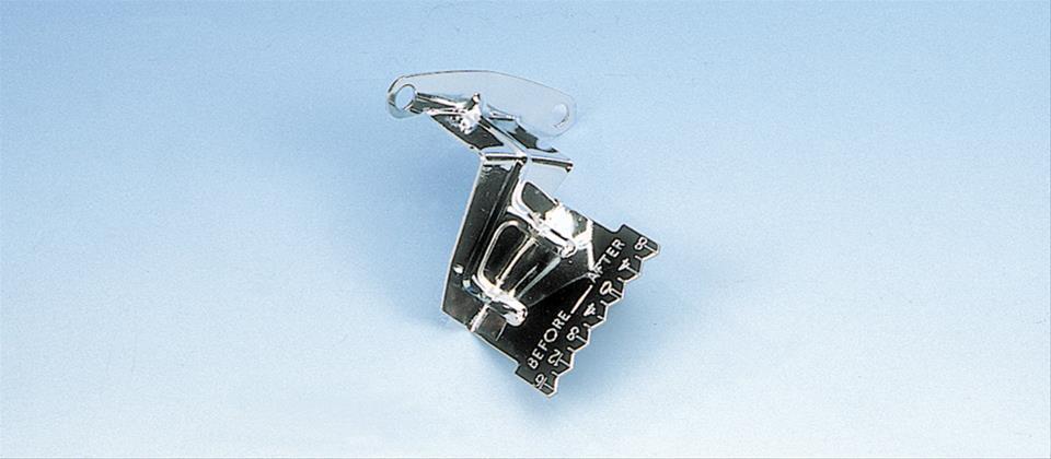 Milodon MIL65510 Chev Small Block w/ 8" Damper Chrome Timing Pointer