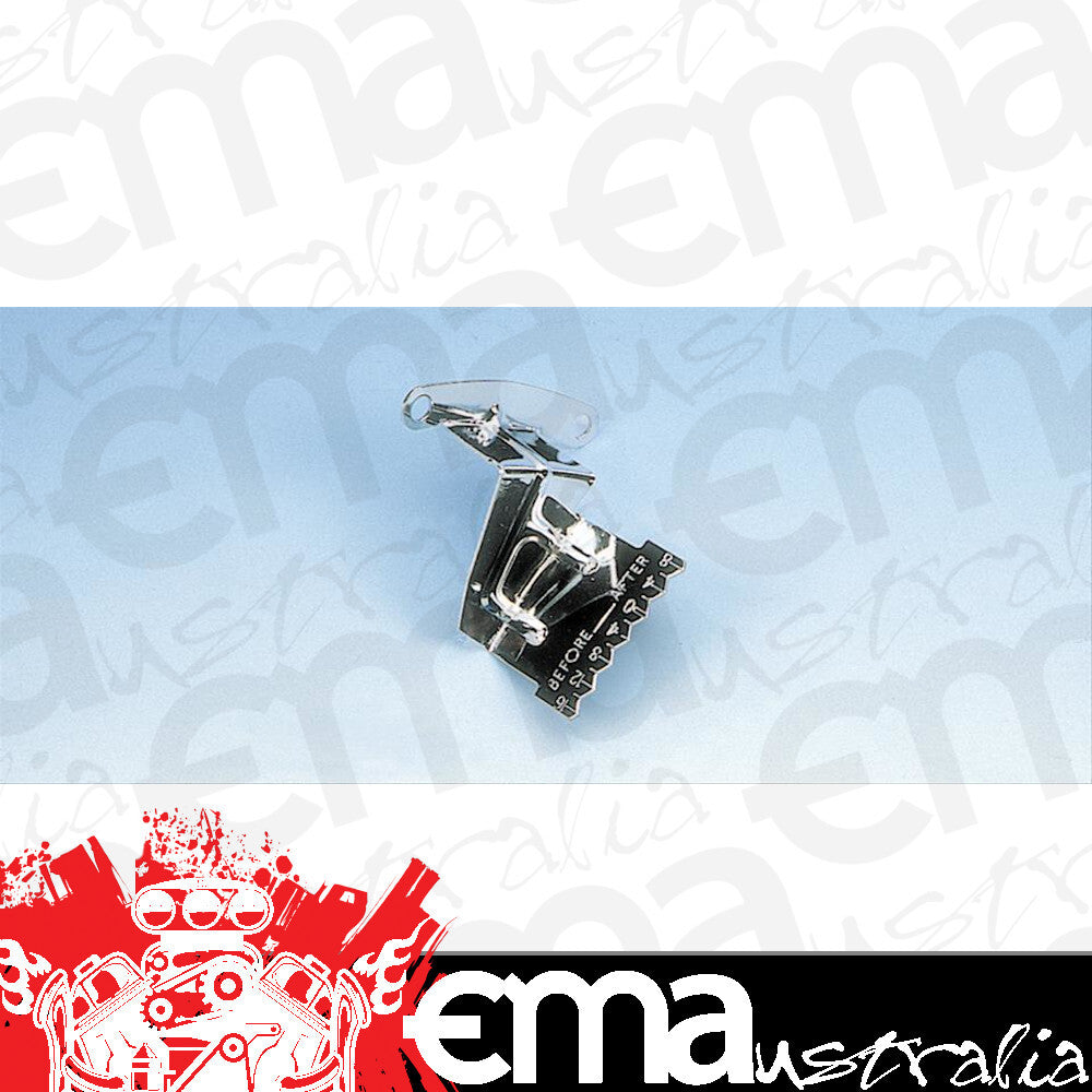 Milodon MIL65510 Chev Small Block w/ 8" Damper Chrome Timing Pointer