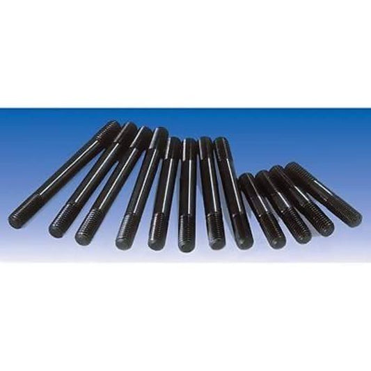 Milodon MIL81250 7/16".-14 Base 7/16".-20 Top 2.750" Length Engine Studs