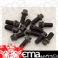 Milodon MIL84541 3/8"-16 x 0.750" Uhl Hex Head Black Oxide (Set of 16) Header Bolts