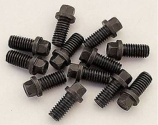 Milodon MIL84542 Hex Head 3/8"-16 x 1.000" U.H.L. Header Bolts