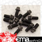 Milodon MIL84543 Header Bolts Hex Head 3/8"-16 x 1.000" U.H.L. Black Oxide