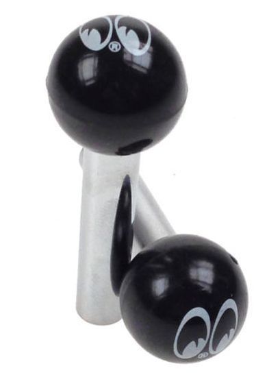 Mooneyes | MNAA112MQ | Door Lock Knob Black Moon Ball (pair)