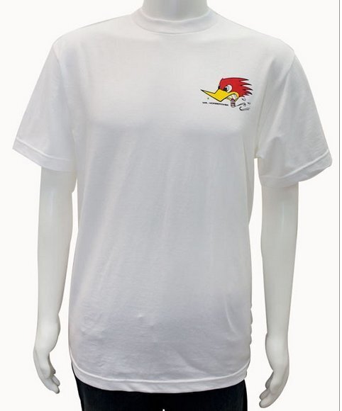 Mooneyes MNCST06 Mr Horsepower White T-Shirt