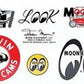 Mooneyes MNDM002 Sticker Sheet 6 Stickers Assortment 10-1/4" x 6-1/4"