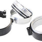 Aeroflow AF25-2500BLK 2.5" Billet Intercooler Clamps Quick Connect Black Clamp