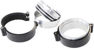 Aeroflow AF25-2500BLK 2.5" Billet Intercooler Clamps Quick Connect Black Clamp