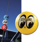 Mooneyes MNMG015 Antenna Ball Yellow w/ Moon Logo